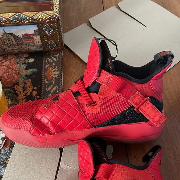 Red Nike Jordan’s with lots of life left. - Picture 9 of 13